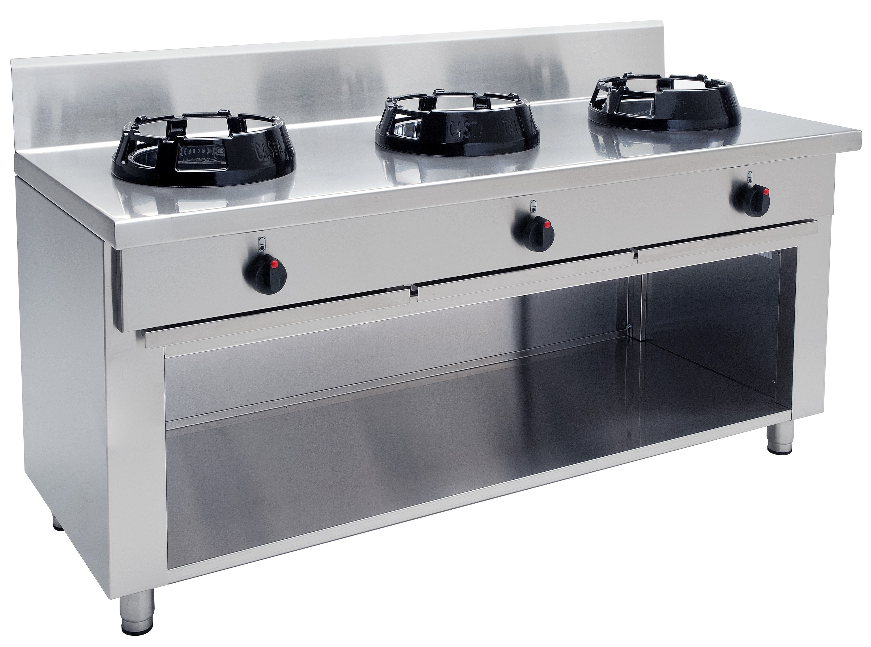 China-Herd 3-flammig 3 x 14kW